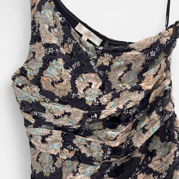 LoveShackFancy Zietta One-Shoulder Floral Mini Dress – Romantic Coquette Dream 0 - Picture 6 of 8